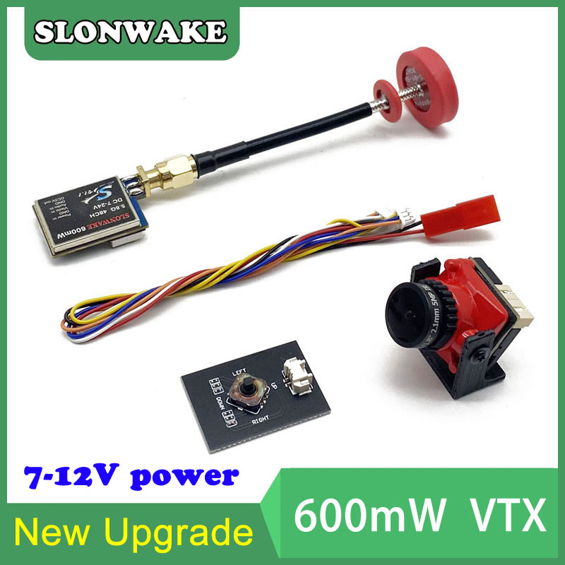 Drone Frame - 5.8 グラム 48CH 600mW 調整可能な VTX-CAM
