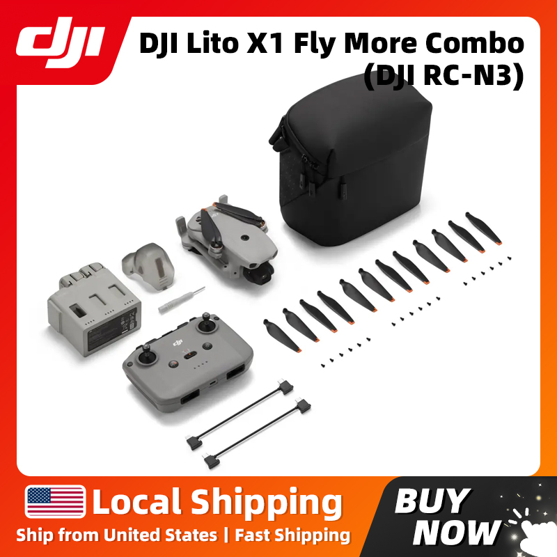 Drone Flight Controller - DJI Lito X1 Fly More Combo