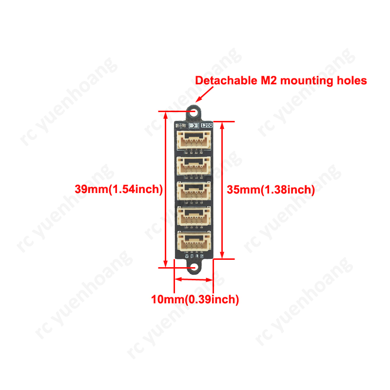 1 個の CAN バススプリッターボード 5 ポート GH1 - Drone Power Distribution Board のレビューと価格