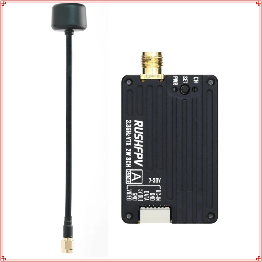 2026年新型 RUSHFPV 3.3G 2W VTX送信機 - Drone Transmitter のレビューと価格