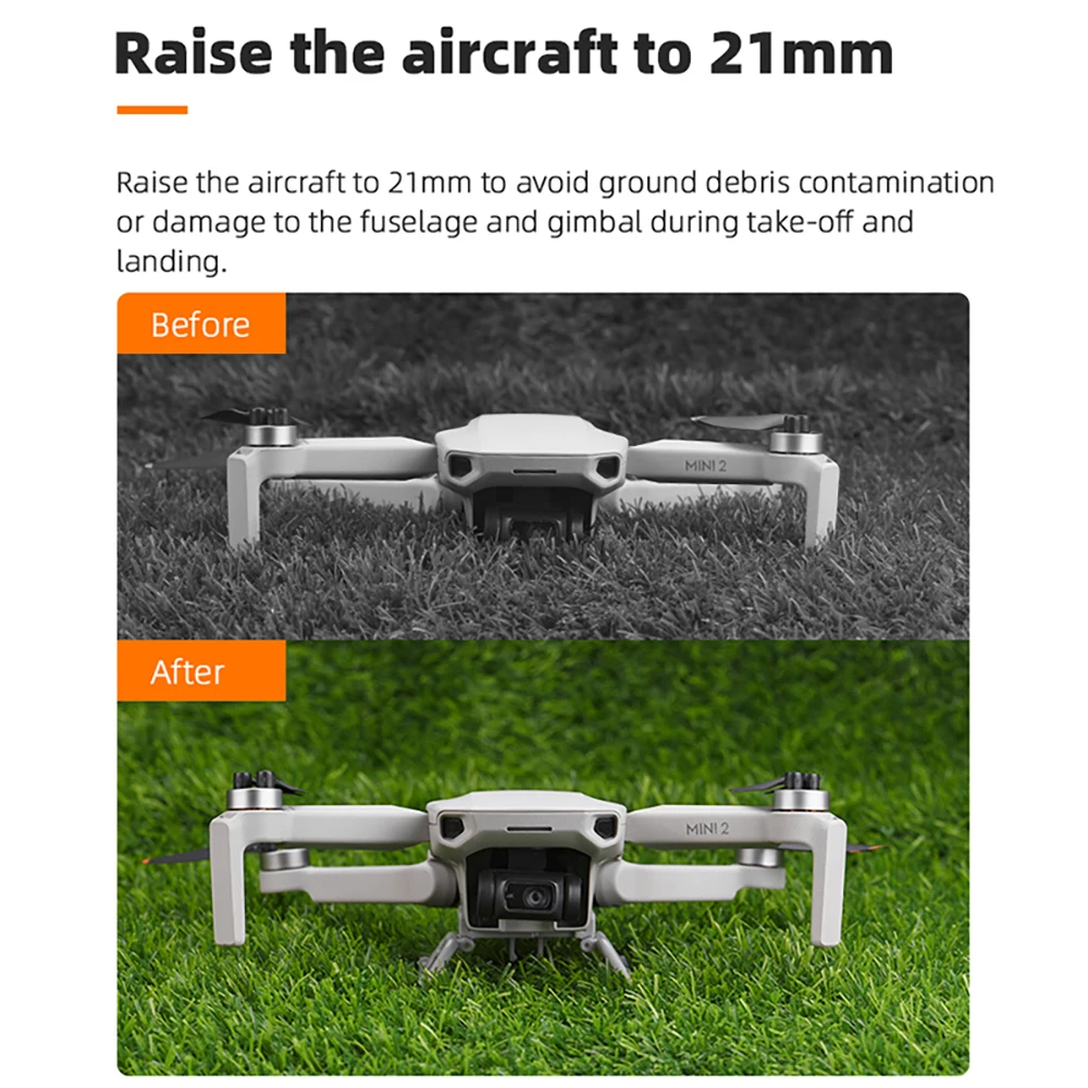BRDRC ランディングギア DJI Mini 4K/Mav - Drone Landing Gear のレビューと価格