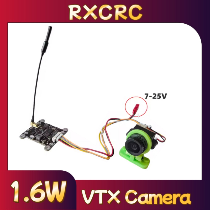 RXCRC 5.8G モジュール 48CH 1.6W VTX - Drone Frame のレビューと価格