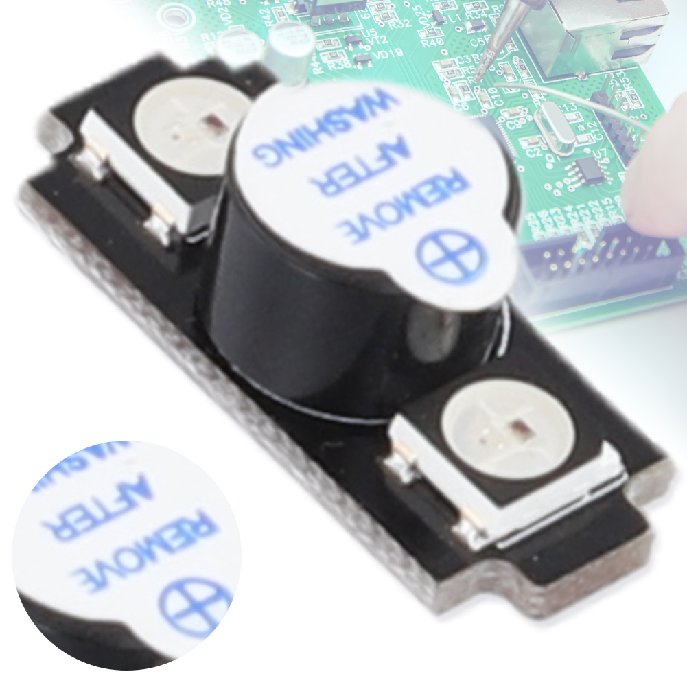 WS2812アクティブアラームブザー カラフルRGB LED - Drone Buzzer のレビューと価格