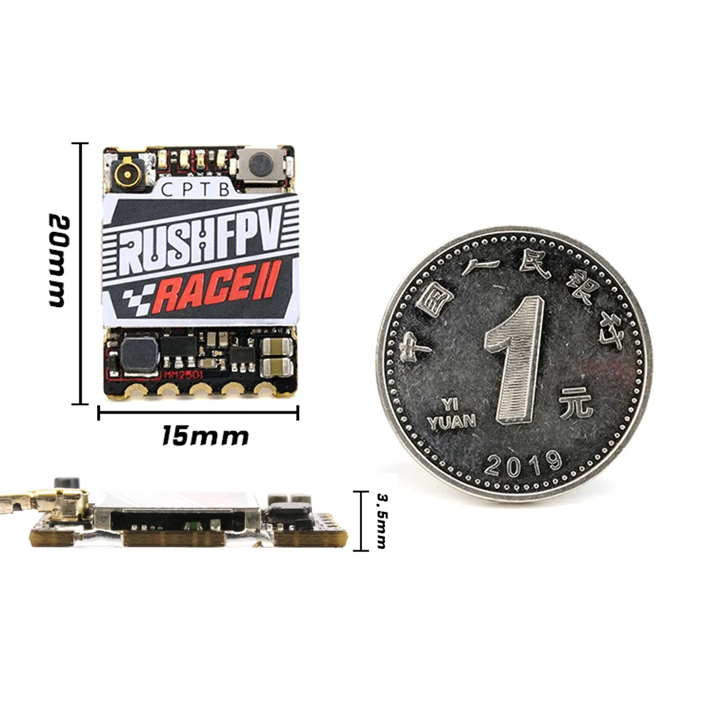 Rushfpv Rush fpv Tank Race2 20 - Drone Transmitter のレビューと価格